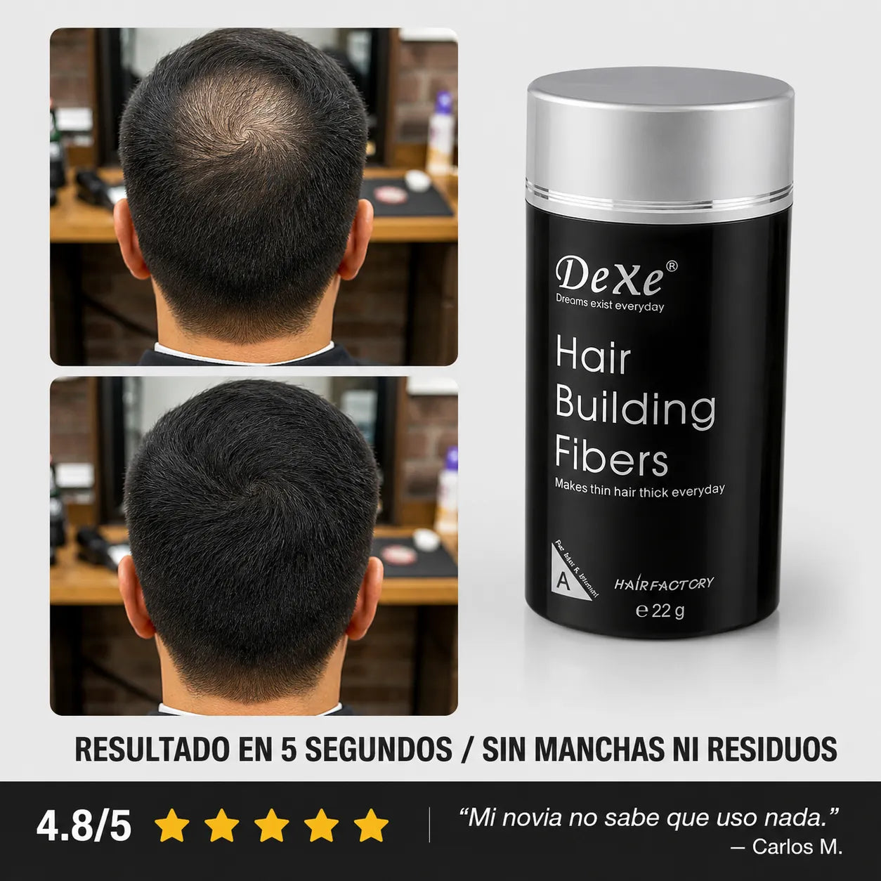 DensiHair™ | Recupera tu Confianza en Solo 30 Segundos