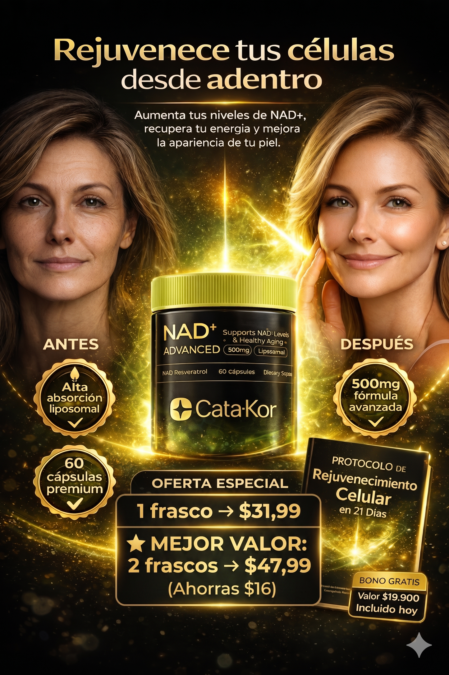 CeluRev+ — Rejuvenece 10 años desde adentro