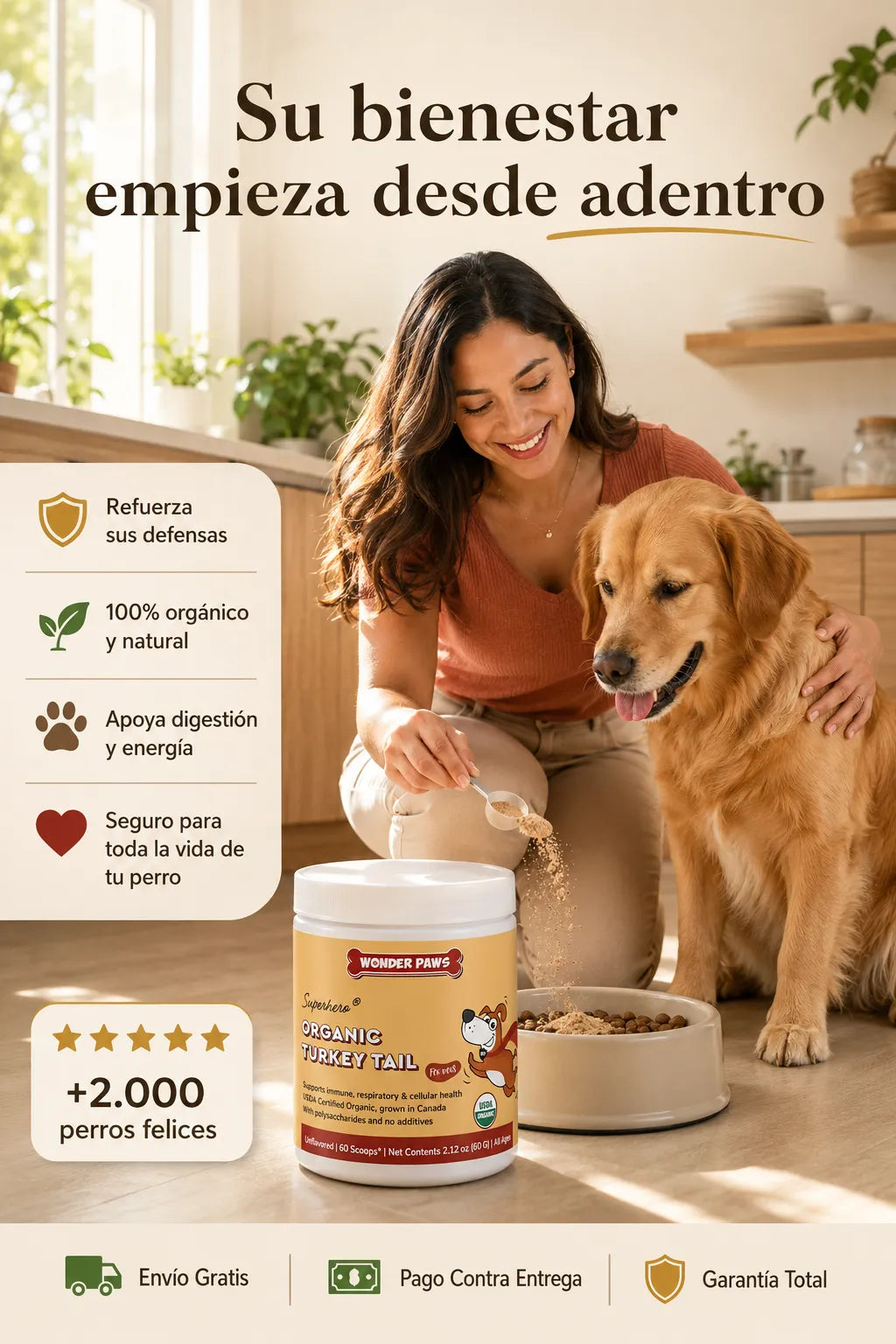 🐾Wonder Paws - El Bienestar De Tu Mascota Comienza Desde Adentro