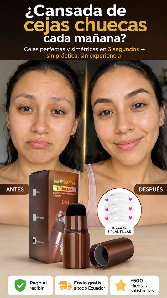 BrowLuxe™ - Cejas Perfectas en 60 Segundos, Resistente Al Agua Y Al Sudor